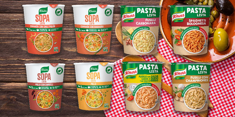 Trivia: Gana un Kit de Sopas y Pastas instantáneas Knorr