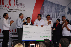 TenarisTamsa entregó donativo a Cruz Roja Mexicana