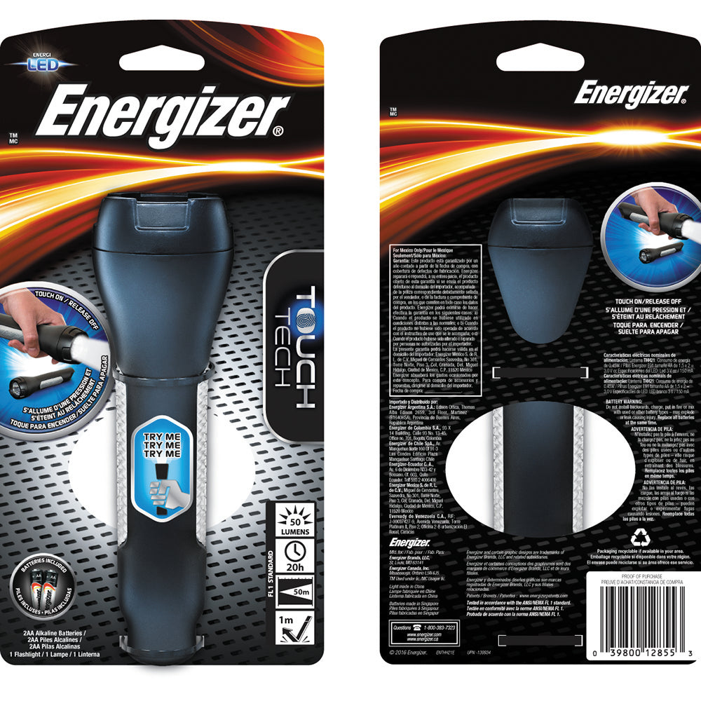 Trivia: Gana con Energizer Touch Tech y Hardcase Pivot Plus