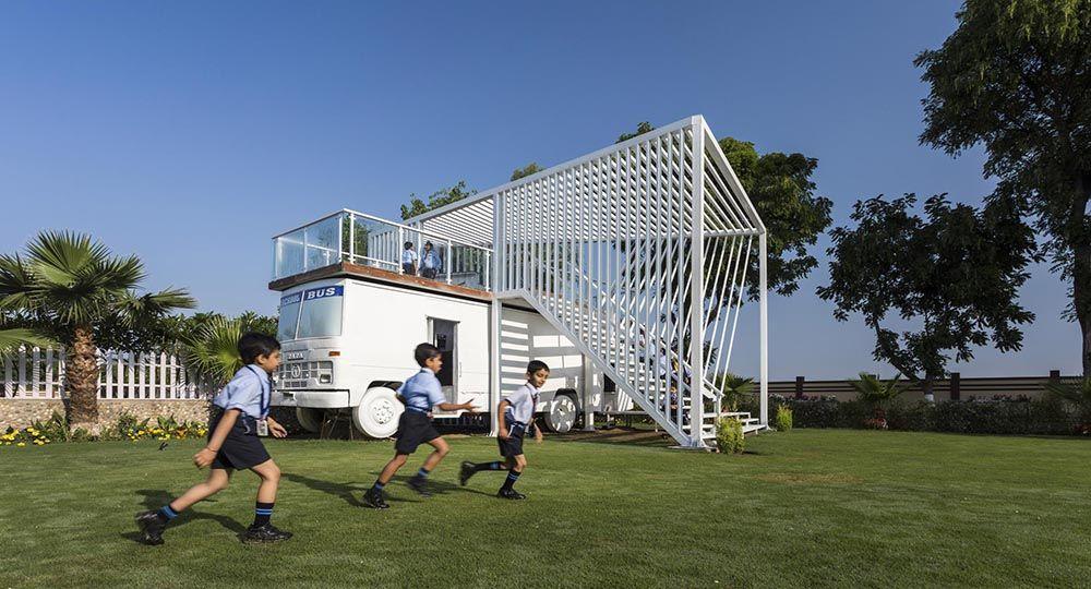 BAVILION, un memorial ejemplo de reciclaje y arquitectura sostenible en India, Studio Ardete.