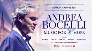 ‘MUSIC FOR HOPE’ DE ANDREA BOCELLI