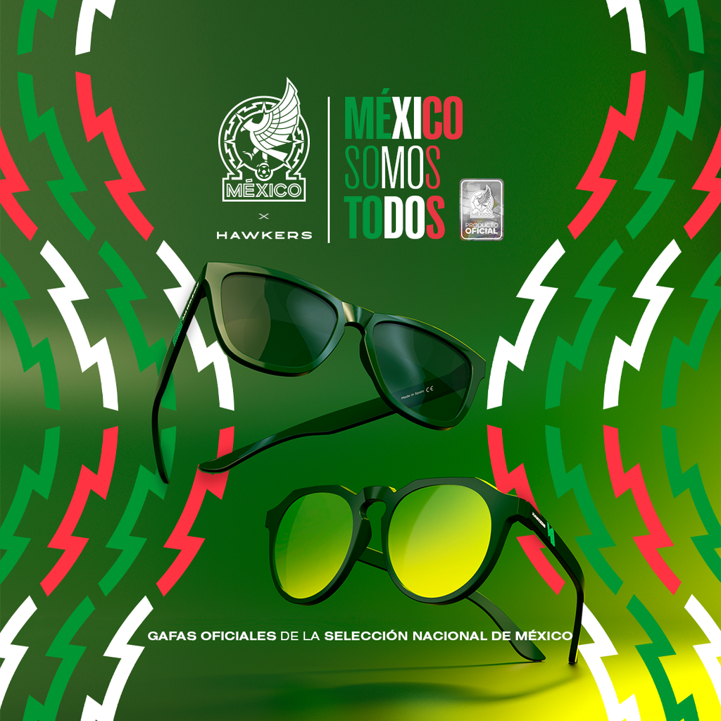 Hawkers lanza las gafas de sol oficiales de la Selección Nacional de México