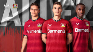 ‘¡Leverkusen Allez!’ – Bayer 04 y Castore presentan la primera equipación del Werkself
