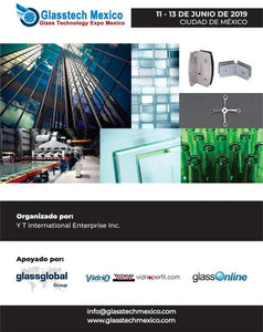 Visitenos en Glasstech Mexico 2019