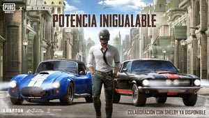 PUBG MOBILE se asocia con Shelby American para llevar coches clásicos al campo de batalla