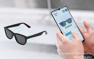 Estas gafas de sol te permiten controlar el tintado de los cristales y el grado de luz que entra con una app