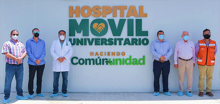 Helvex se suma a la apertura del Hospital Móvil Universitario, en Mexicali