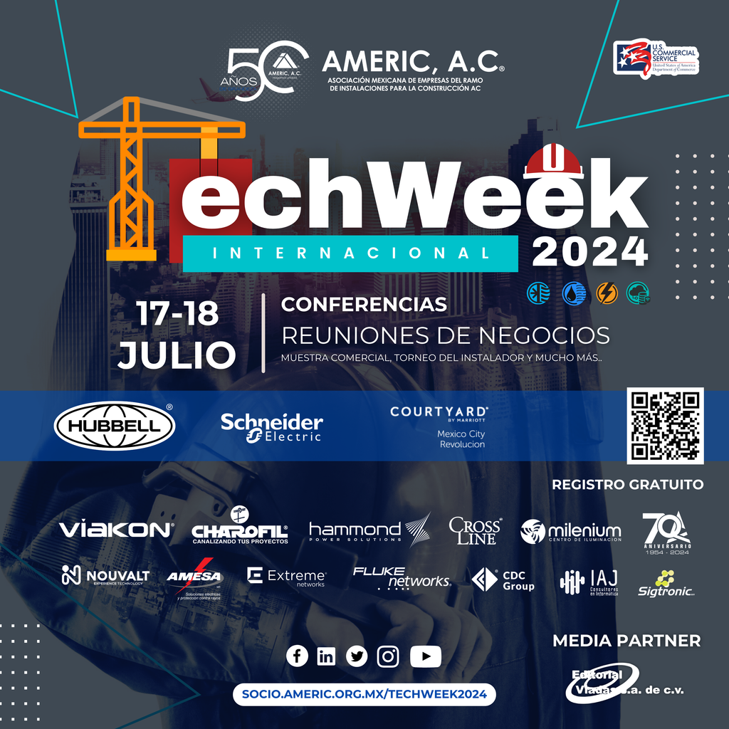 Editorial Viadas Y AMERIC te invita al TECHWEEK 2024