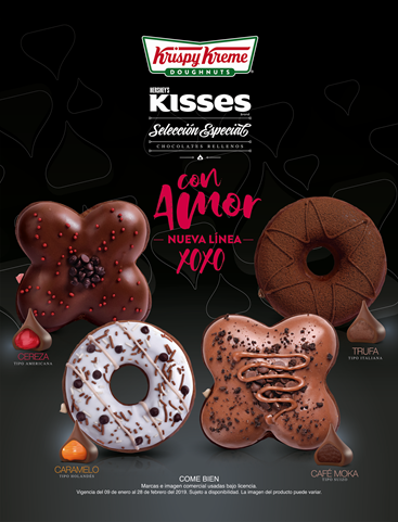 Selección Especial con Amor que Krispy Kreme creó para ti…