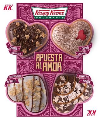 Para estas fechas tan especiales, Krispy Kreme trae para ti una gran “Apuesta al Amor”