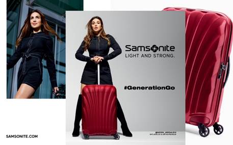 Samsonite lanza #GenerationGo, su nueva campaña global encabezada por trotamundos expertas