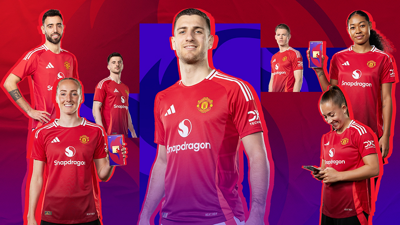 LA PRESENTACIÓN DE SNAPDRAGON EN LOS UNIFORMES DEL MANCHESTER UNITED