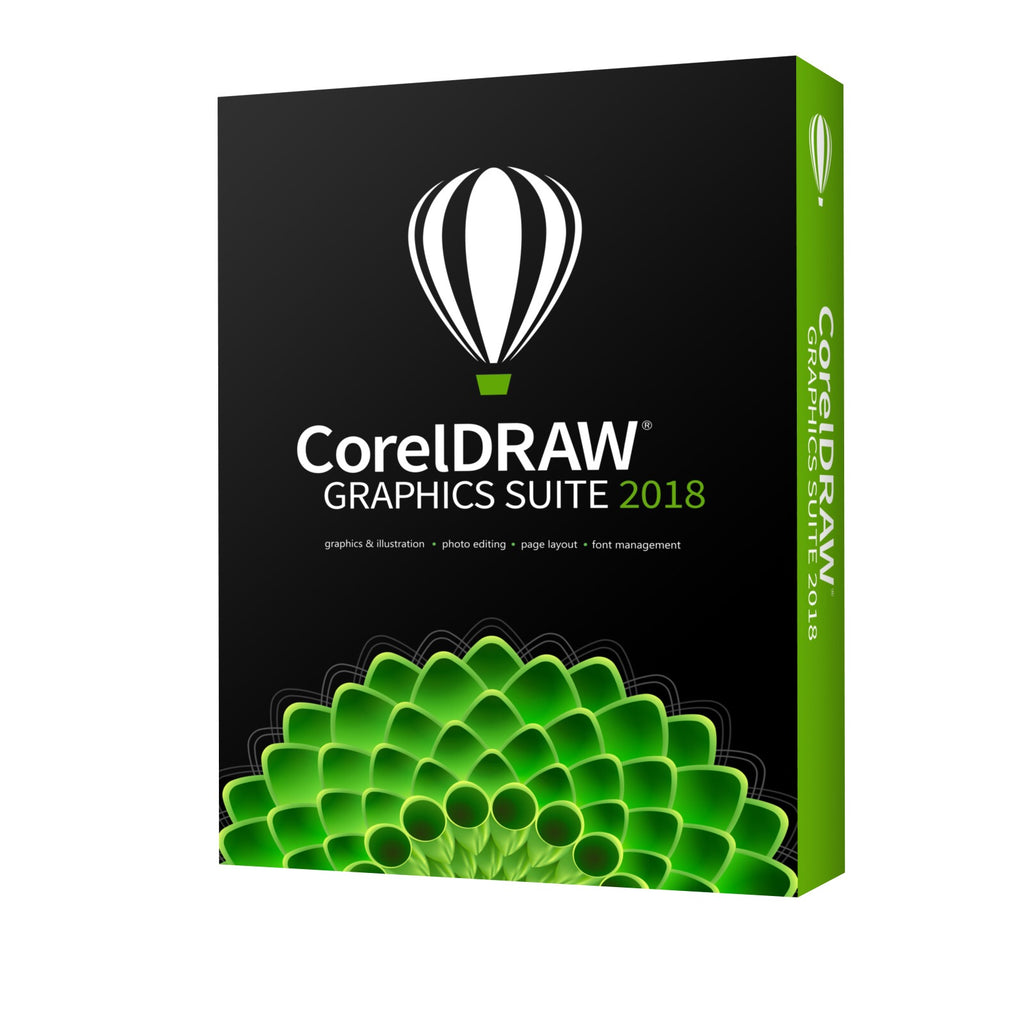 CorelDRAW Graphics Suite 2018: inagotable fuente de software de diseño gráfico