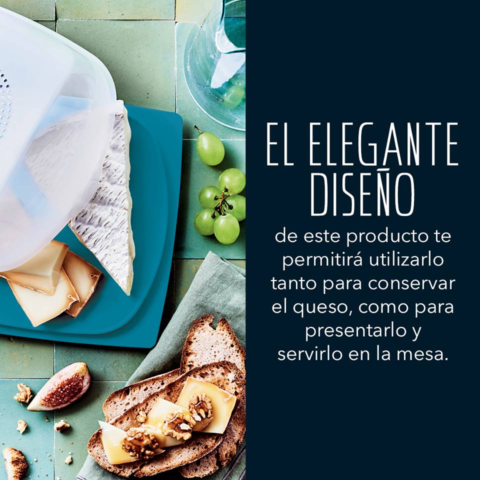 Consérvalos en su punto gracias a la nueva Tupper Quesera de Tupperware®