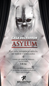 Vive el Horror Show “Asylum” en Encuentro Oceanía totalmente gratis