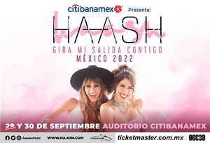 HA*ASH: ¡Se agotan los boletos para el Auditorio Citibanamex y confirman nueva fecha en Monterrey!