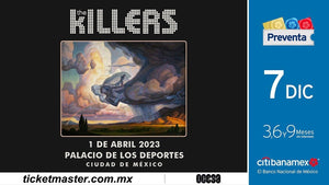 ¡The Killers anuncia su regreso a México en 2023!