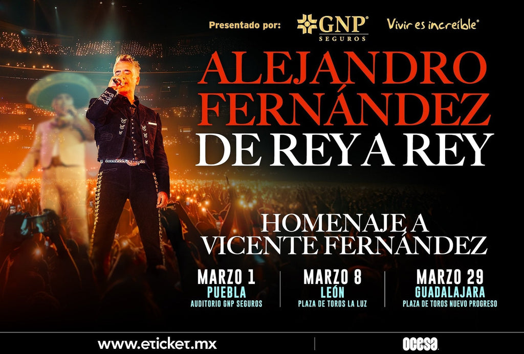 Alejandro Fernández, De Rey a Rey, un homenaje a Vicente Fernández