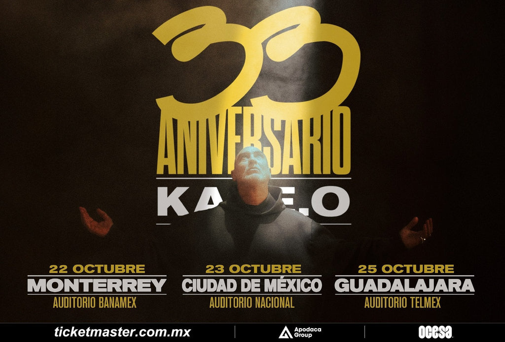 Kase.O celebrará 33 años de trayectoria con gira por México