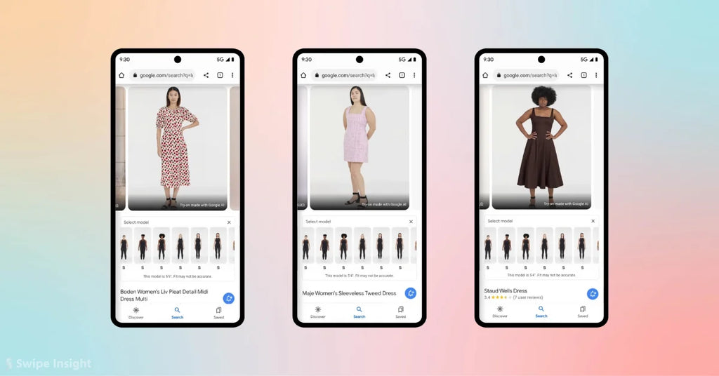 Google expands AI try-on tool to dresses, links with Simkhai
