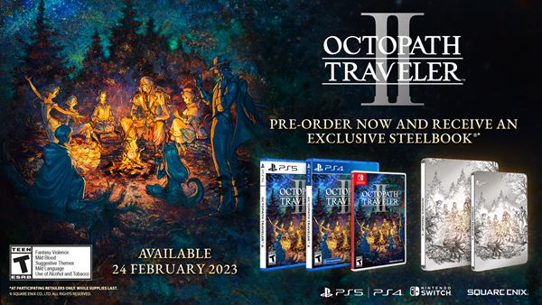 YA DISPONIBLE UNA DEMO DE OCTOPATH TRAVELER II