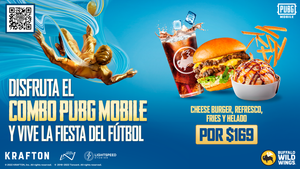 PUBG Mobile y Buffalo Wild Wings celebran juntos la copa del mundo