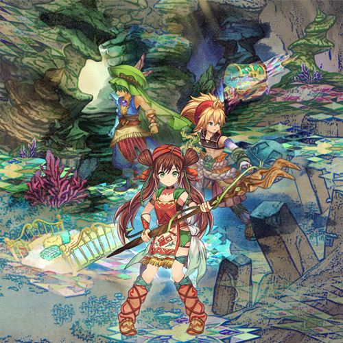 LOS ICÓNICOS ELAZUL Y LADY BLACKPEARL DE LEGEND OF MANA LLEGAN A ECHOES OF MANA
