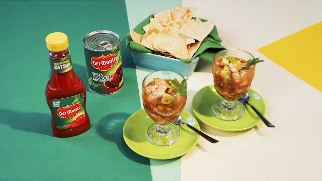 DISFRUTA UN RICO CÓCTEL DE CAMARÓN DEL MONTE®  IDEAL PARA ESTA TEMPORADA