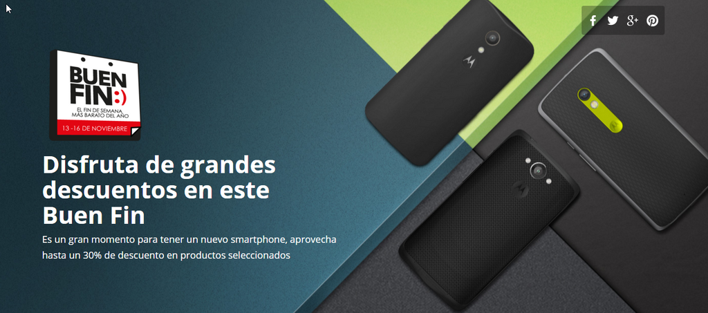 Conoce los increíbles precios de Motorola en este buen fin