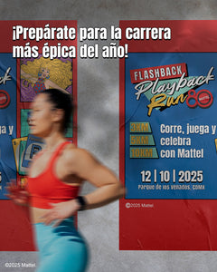 ¡La nostalgia está en marcha! “Mattel: Flashback Playback Run CDMX 2025” celebra el 80° aniversario de Mattel con una carrera