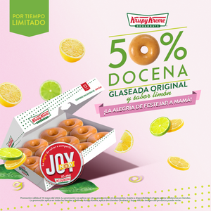 Krispy Kreme llega con las nuevas tarjetas de regalo para México, el regalo perfecto para este Día de la Mamá.