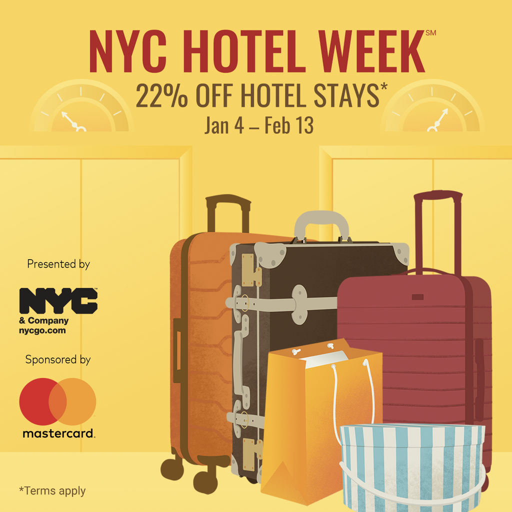 NYC & COMPANY anuncia su programa más reciente NYC HOTEL WEEK