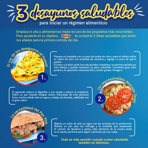 3 desayunos saludables para iniciar un régimen alimenticio