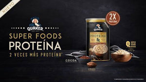 Quaker® presenta nueva línea con el doble de proteína