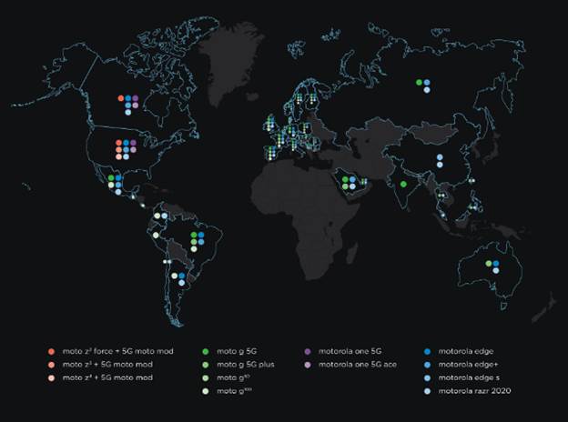 Motorola sigue innovando en el camino del 5G