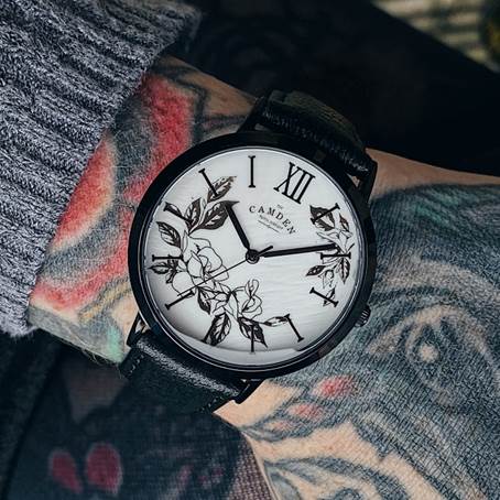 The Camden Watch Company Collaborate with Celebrated Tattoo Artist and Author Rebecca Vincent on New No.27 Timepieces