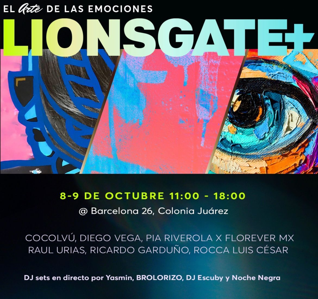 LIONSGATE+ FESTEJA SU REBRAND CON “EL ARTE DE LAS EMOCIONES”