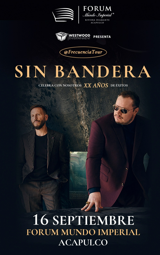 Sin Bandera anuncia su paso por Acapulco con “Frecuencia Tour”