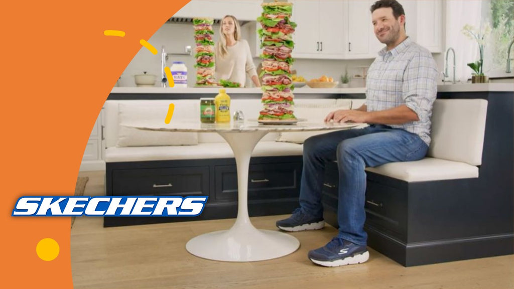 TONY ROMO JUEGA CON SKECHERS PARA EL SUPER BOWL 2021