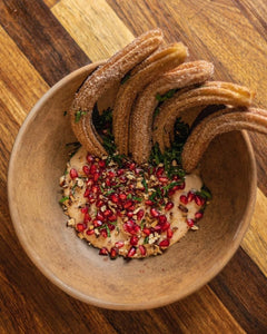 Conoce los churros en nogada