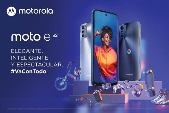 Llega moto e32 a México con una pantalla impresionante y un diseño elegante