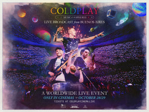 TICKETS ON SALE NOW FOR COLDPLAY’S SPECIAL LIVE BROADCAST FROM BUENOS AIRES
