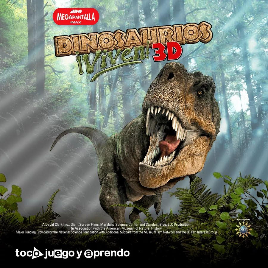 Trivia: Grupo ADO Y Papalote te Invitan a Dinosaurios Vive en 3D