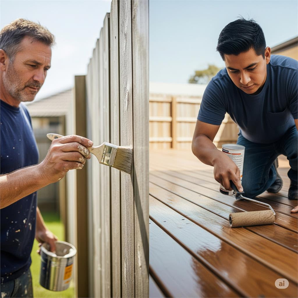 How to Clean&nbsp;and Refinish&nbsp;Your Wood Fence or Deck Like a Pro