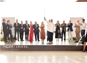 Nobu Hotel Los Cabos celebra su inauguración oficial con Ceremonia de Sake