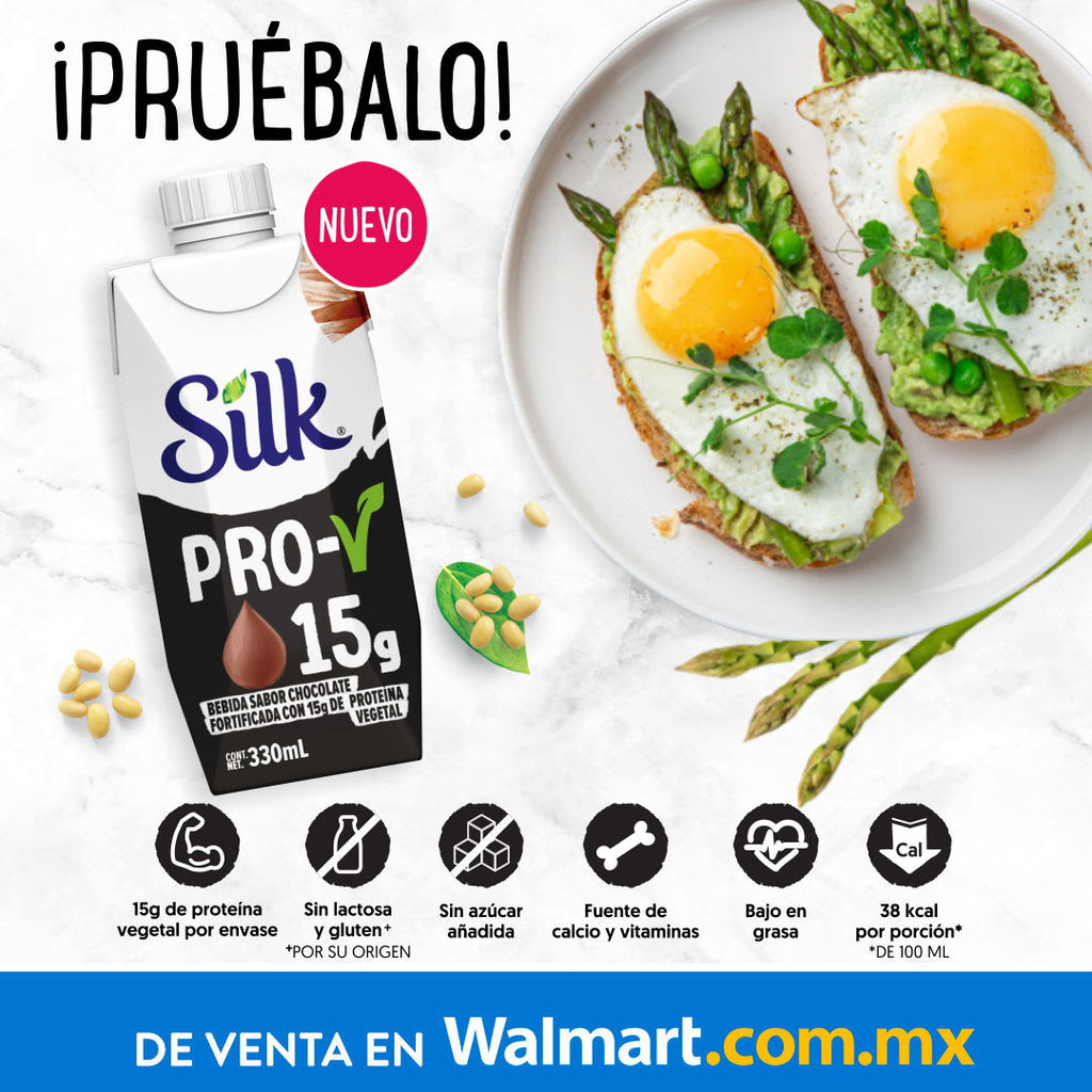 Silk lanza Silk Pro-V, proteína vegetal lista para tomar
