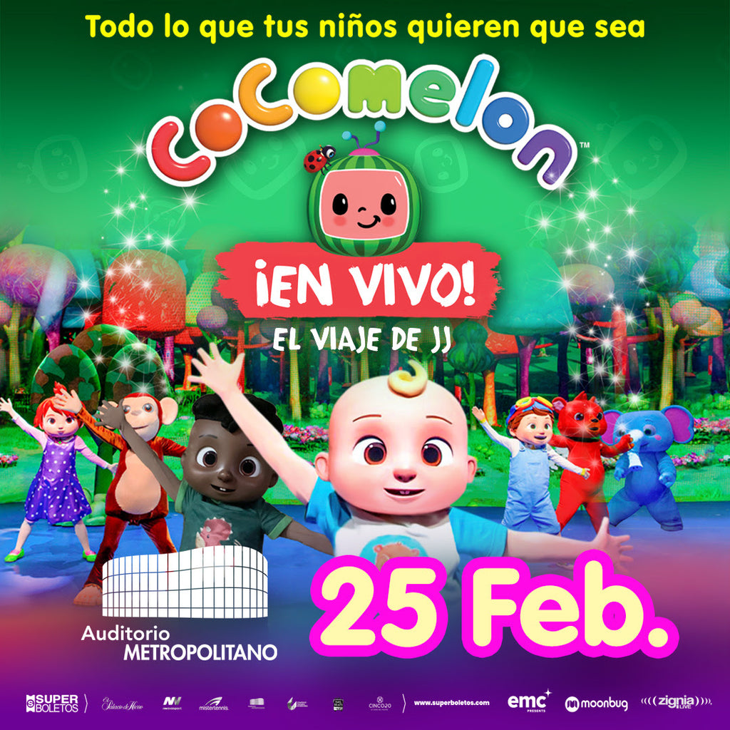 EL SHOW DE COCOMELON, EN VIVO, EL VIAJE DE JJ