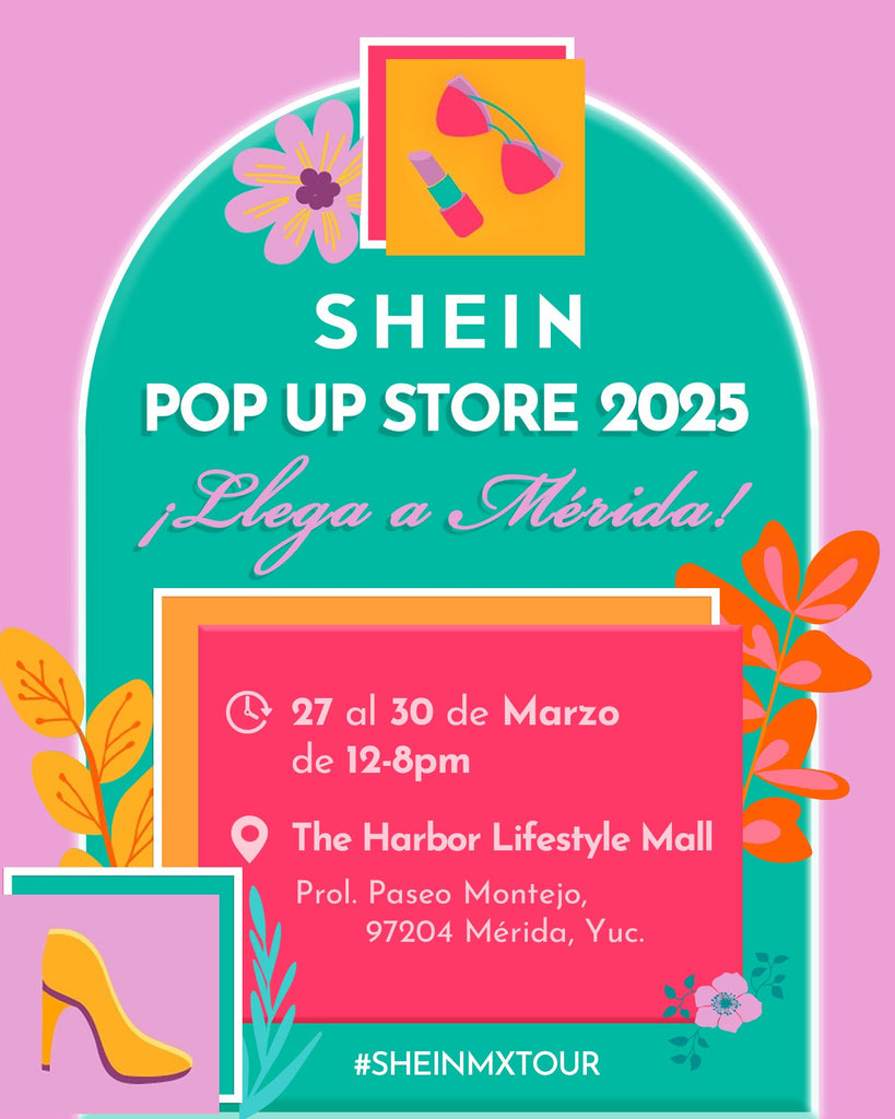 SHEIN llega a Mérida con su primera Pop-Up store del año