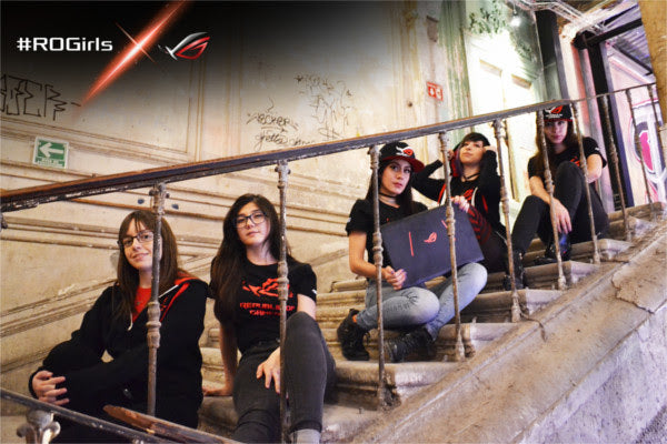 ASUS Republic of Gamers crea el primer equipo femenil #ROGirls