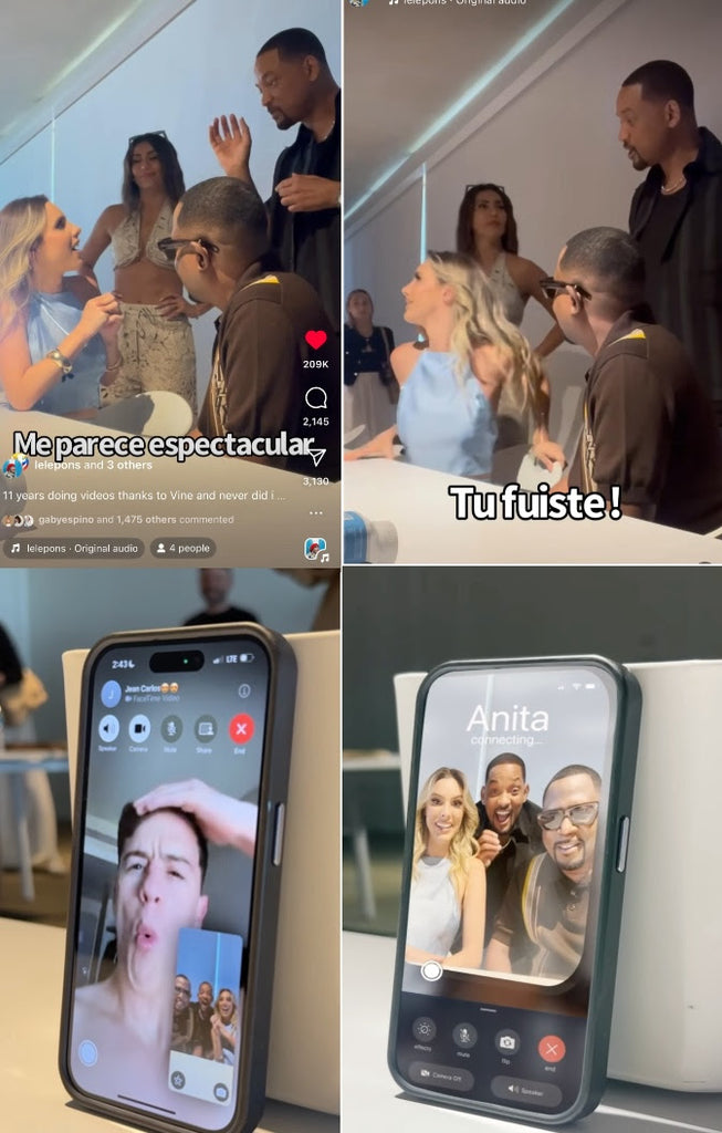 Will Smith confiesa que estudió a Lele Pons para iniciarse en redes sociales: “Me inspiré en ti”